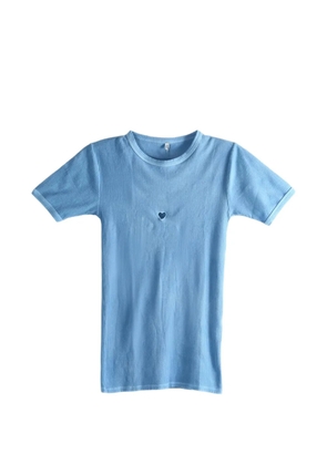 Baserange heart-detail T-shirt - Blue