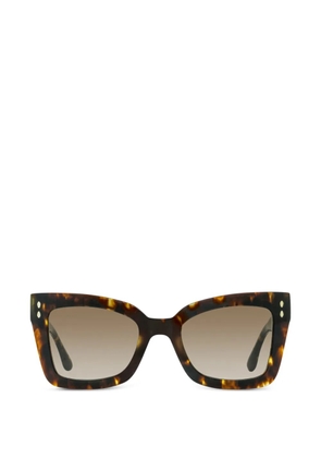 Isabel Marant Eyewear 103/S geometric-frame sunglasses - Brown