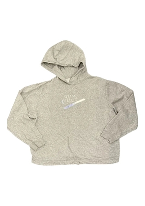 Nike logo-embroidered hoodie - Grey