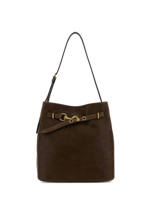 Miu Miu Aventure leather tote bag - Brown