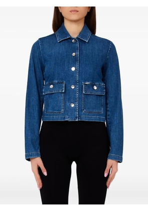 LIU JO buttoned-pocket jacket - Blue