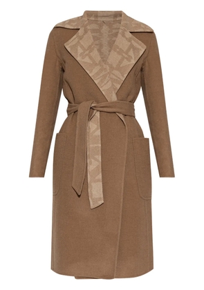 Max Mara Abito Reversible Coat - Brown