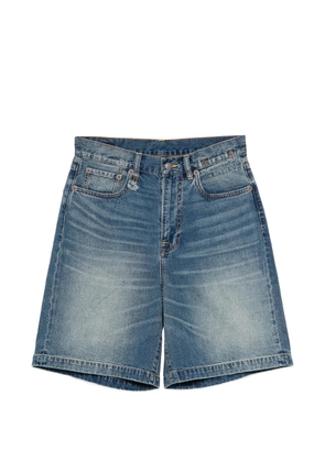 R13 five-pocket denim shorts - Blue