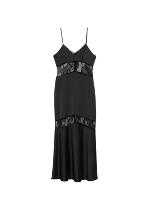 IMPERIAL lace maxi dress - Black