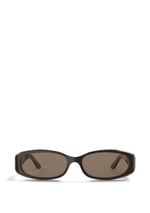 ROTATE BIRGER CHRISTENSEN rectangular-frame sunglasses - Brown