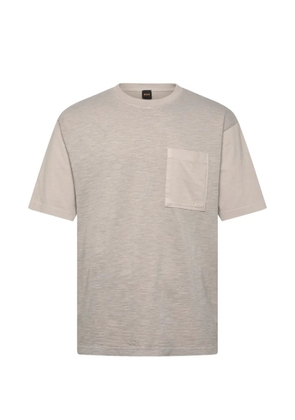 BOSS pocket short-sleeve T-shirt - Grey