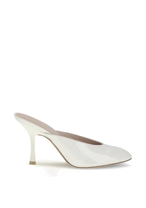 Stuart Weitzman Madison mules - White