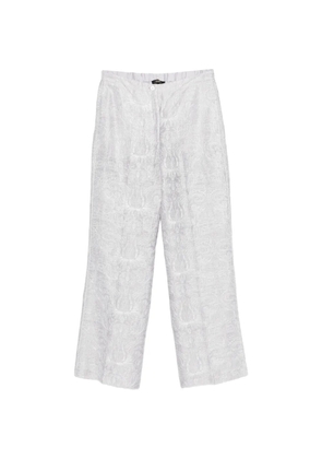 Seventy embroidered trousers - Grey