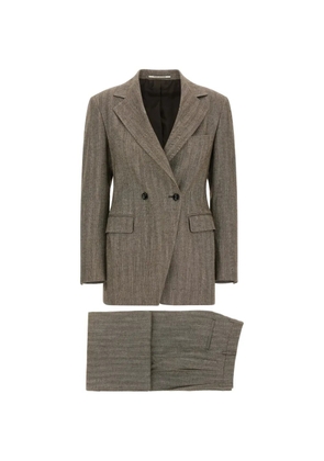 Tagliatore Astra suit - Brown