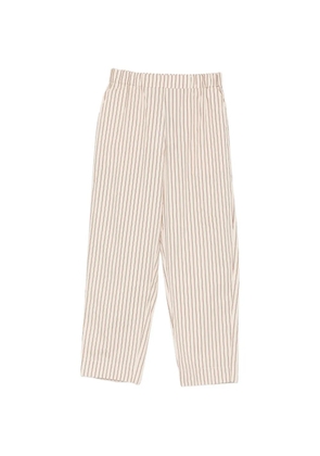 YERSE striped trousers - Neutrals