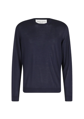 Roberto Collina crew neck sweater - Blue