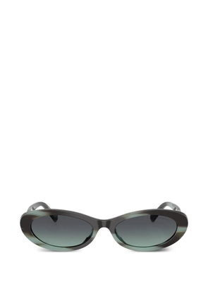 Tiffany & Co. oval-frame sunglasses - Grey