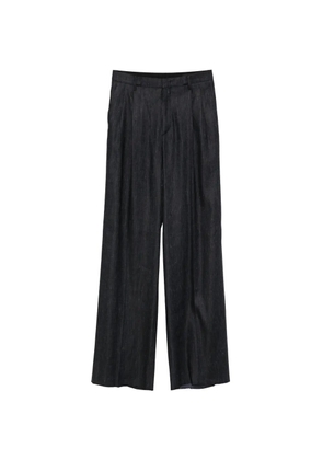 Tagliatore Ebony pleated trousers - Blue