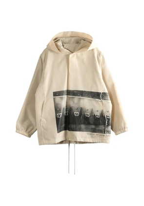 Rick Owens Temple Tour hooded jacket - Neutrals