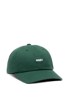 Obey curved-brim baseball cap - Green