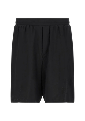 Y-3 perforated track shorts - Black
