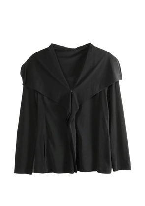 Yohji Yamamoto draped jacket - Black