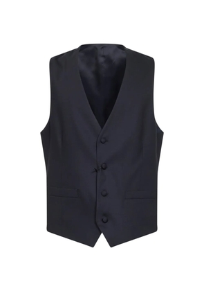 Lardini buttoned waistcoat - Blue