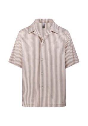 Hevo striped pocket shirt - Neutrals
