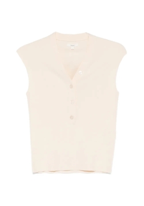 YERSE sleeveless cardigan - Neutrals