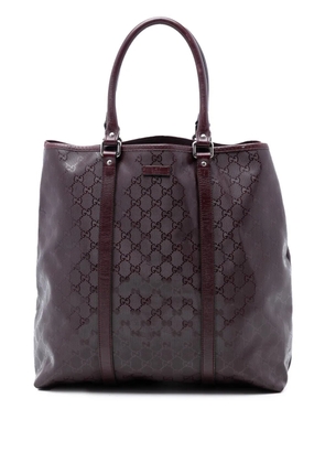 Gucci Pre-Owned 2016-2025 GG Imprime Joy Vertical tote bag - Red