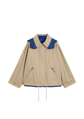 ASPESI reversible hooded jacket - Neutrals