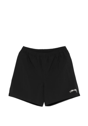 Stüssy logo shorts - Black
