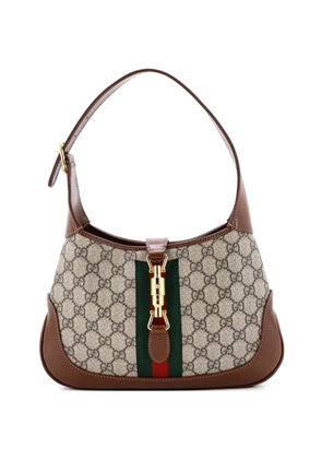 Gucci Pre-Owned Jackie 1961 GG Coated Canvas Small hobo bag - Brown