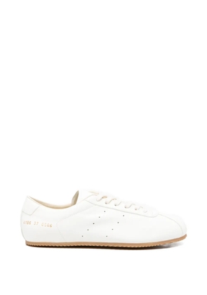 Common Projects Driving perforated lace-up sneakers - White