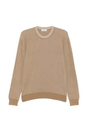 Piacenza 1733 patterned crewneck sweater - Neutrals