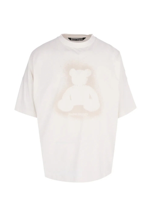Palm Angels spray bear T-shirt - Neutrals