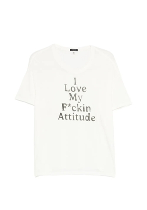 R13 short-sleeves T-shirt - Neutrals