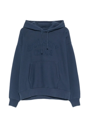 Stüssy Gear logo hoodie - Blue