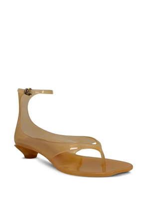 Chloé Jelly ankle-strap sandals - Brown