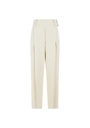 Sportmax belt-detail trousers - Neutrals