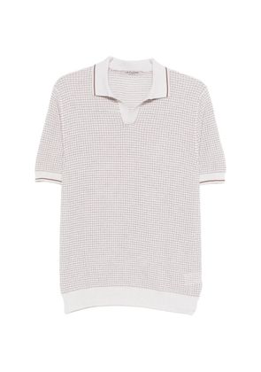 Fileria textured T-shirt - Neutrals