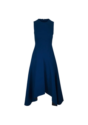 Akris Punto sleeveless asymmetric midi dress - Blue