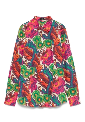 ETRO floral-print shirt - Red