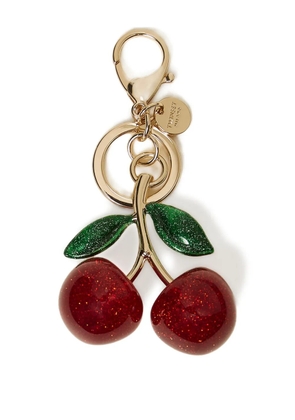 TWINSET cherry charm keyring - Red