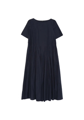 Apuntob pleated midi dress - Blue