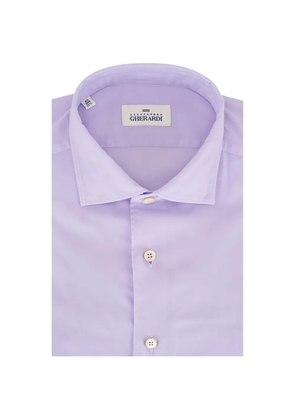 Alessandro Gherardi collared buttoned shirt - Purple