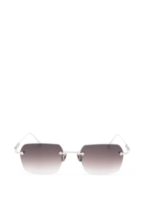 Matsuda rectangle-frame sunglasses - Silver