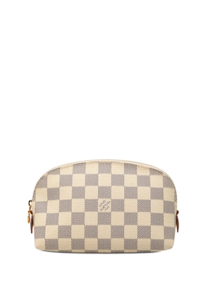 Louis Vuitton Pre-Owned 2010 Damier Azur Cosmetic pouch - White