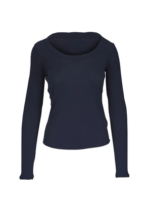 Dorothee Schumacher long-sleeve knit top - Blue