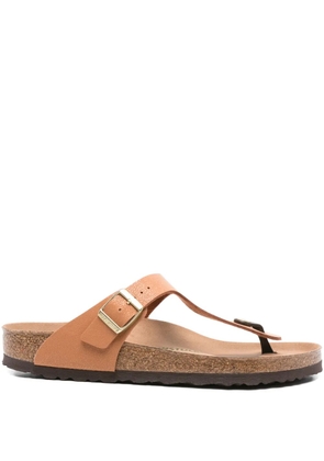 Birkenstock Gizeh buckle sandals - Brown