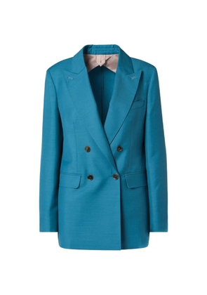 Max Mara double-breasted jacket - Blue