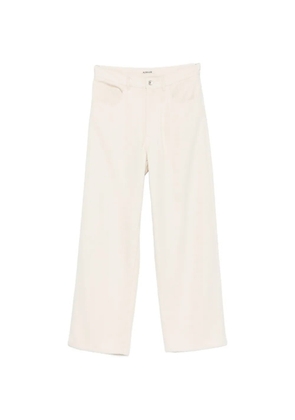 Auralee five-pocket trousers - Neutrals