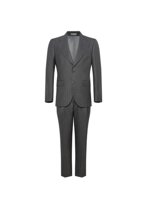 FRANZESE COLLECTION Bugatti pinstriped suit - Grey