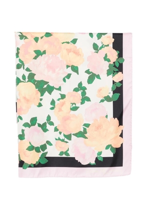 Stella McCartney floral scarf - White