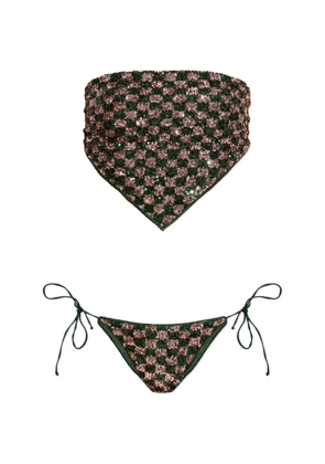 Oséree sequin bikini - Green